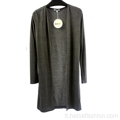 Cardigan da donna per donna Cardigan lungo lavorato a maglia